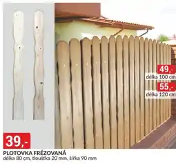 Baumax Plotovka frézovaná nabídka