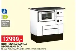 Baumax Kuchyňská Kamna regular 46 eco nabídka