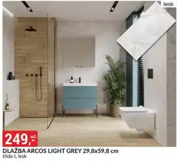 Baumax Dlažba arcos light grey nabídka