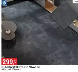 Baumax Dlažba street line 60x60 cm nabídka
