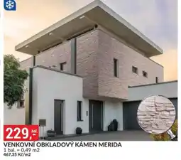Baumax Venkovní obkladový kámen merida nabídka