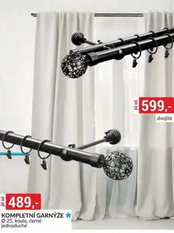 Baumax Kompletní garnýže nabídka