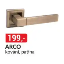 Baumax Arco kování, patina nabídka