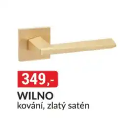Baumax Wilno kování, zlatý satén nabídka