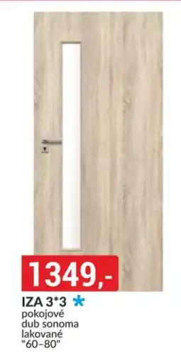 Baumax Iza 3*3 pokojové dub sonoma lakované nabídka