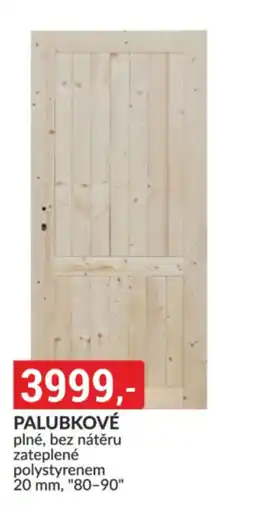 Baumax Palubkové nabídka