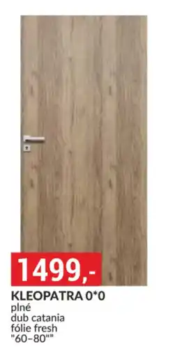 Baumax Kleopatra 0*0 dub catania fólie fresh nabídka