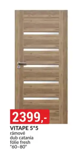 Baumax Vitape 5*5 rámové dub catania fólie fresh nabídka