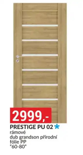 Baumax Prestige PU 02 nabídka