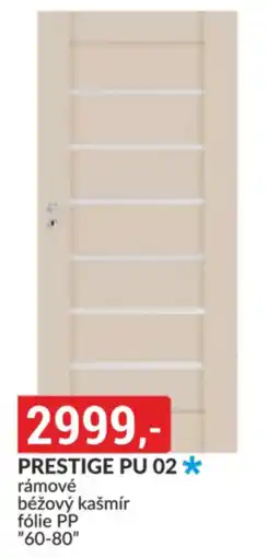 Baumax Prestige PU 02 nabídka