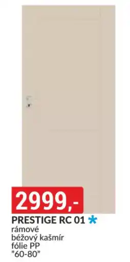 Baumax Prestige RC 01 rámové béžový kašmír fólie PP nabídka
