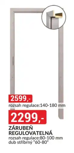 Baumax Zárubeň regulovatelná nabídka