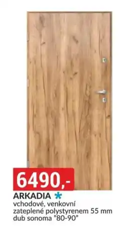 Baumax Arkadia vchodové, venkovní nabídka