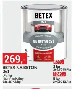 Baumax Betex na beton 2v1 nabídka