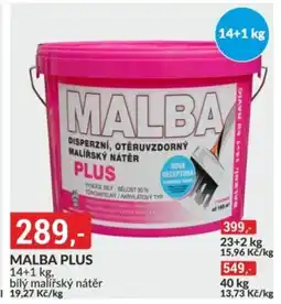 Baumax Malba plus nabídka