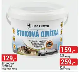 Baumax Štuková omítka nabídka