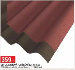 Baumax Bitumenová střešní krytina nabídka