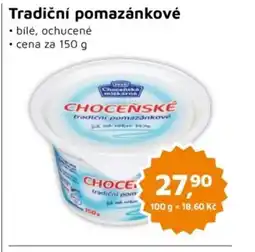 Můjobchod Tradiční pomazánkové nabídka