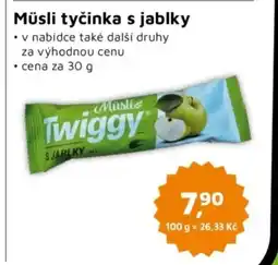 Můjobchod Müsli tyčinka s jablky nabídka