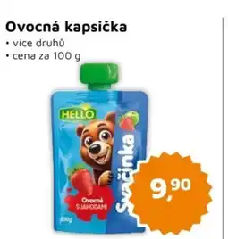 Můjobchod HELLO Ovocná kapsička nabídka