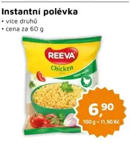 Můjobchod REEVA Instantní polévka nabídka