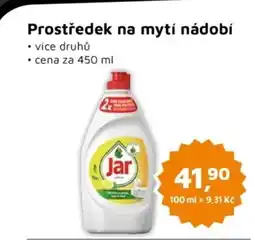 Můjobchod Jar Prostředek na mytí nádobí nabídka