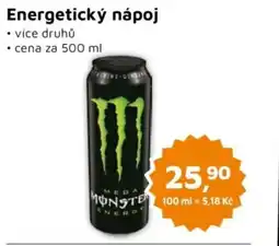 Můjobchod Energetický nápoj nabídka