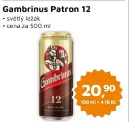 Můjobchod Gambrinus Patron 12 nabídka