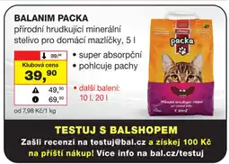 Barvy a laky drogerie Balanim Packa nabídka
