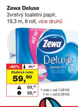 Barvy a laky drogerie Zewa Deluxe nabídka