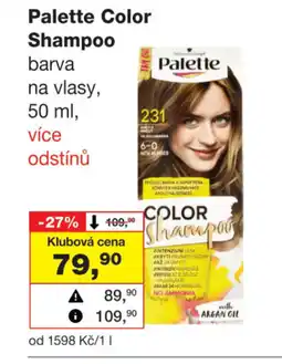 Barvy a laky drogerie Palette Color Shampoo nabídka