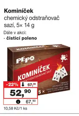Barvy a laky drogerie PEPO Kominíček nabídka