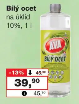 Barvy a laky drogerie AVA Bílý ocet na úklid nabídka