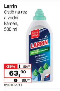 Barvy a laky drogerie Larrin čistič na rez a vodní kámen nabídka
