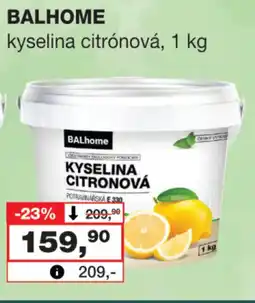 Barvy a laky drogerie Balhome kyselina citrónová nabídka