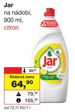 Barvy a laky drogerie Jar na nádobí nabídka