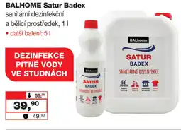 Barvy a laky drogerie Balhome Satur Badex nabídka