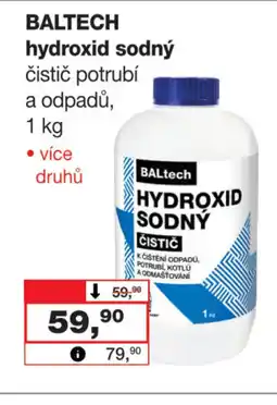 Barvy a laky drogerie Baltech hydroxid sodný nabídka