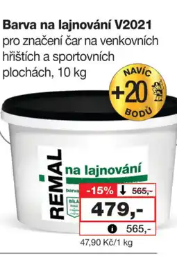Barvy a laky drogerie Barva na lajnování V2021 nabídka