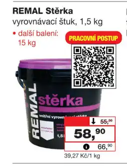 Barvy a laky drogerie REMAL Stěrka nabídka