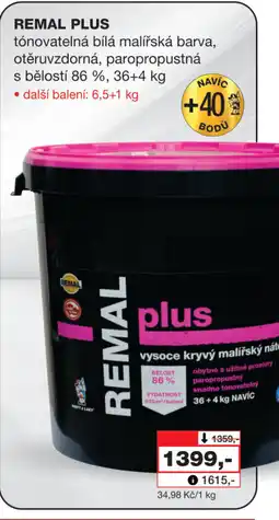 Barvy a laky drogerie REMAL Plus nabídka