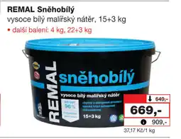 Barvy a laky drogerie REMAL Sněhobílý nabídka