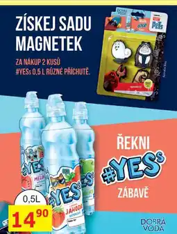 BENE Nápoje DOBRÁ VODA Yes nabídka