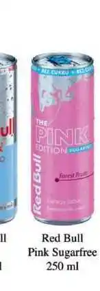 BENE Nápoje Red Bull Pink Sugarfree nabídka