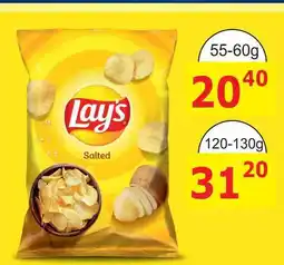 BENE Nápoje Lay's Salted nabídka