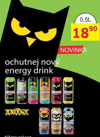 BENE Nápoje GUARANA nabídka