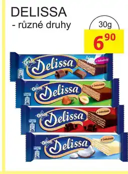 BENE Nápoje DELISSA - různé druhy nabídka