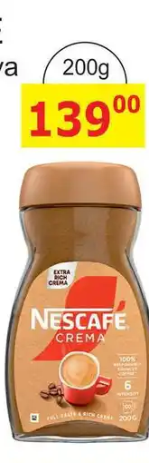BENE Nápoje instantní káva Nescafé Crema nabídka