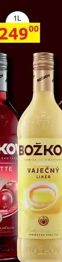BENE Nápoje Božkov Vaječný likér nabídka