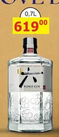 BENE Nápoje ROKU GIN nabídka